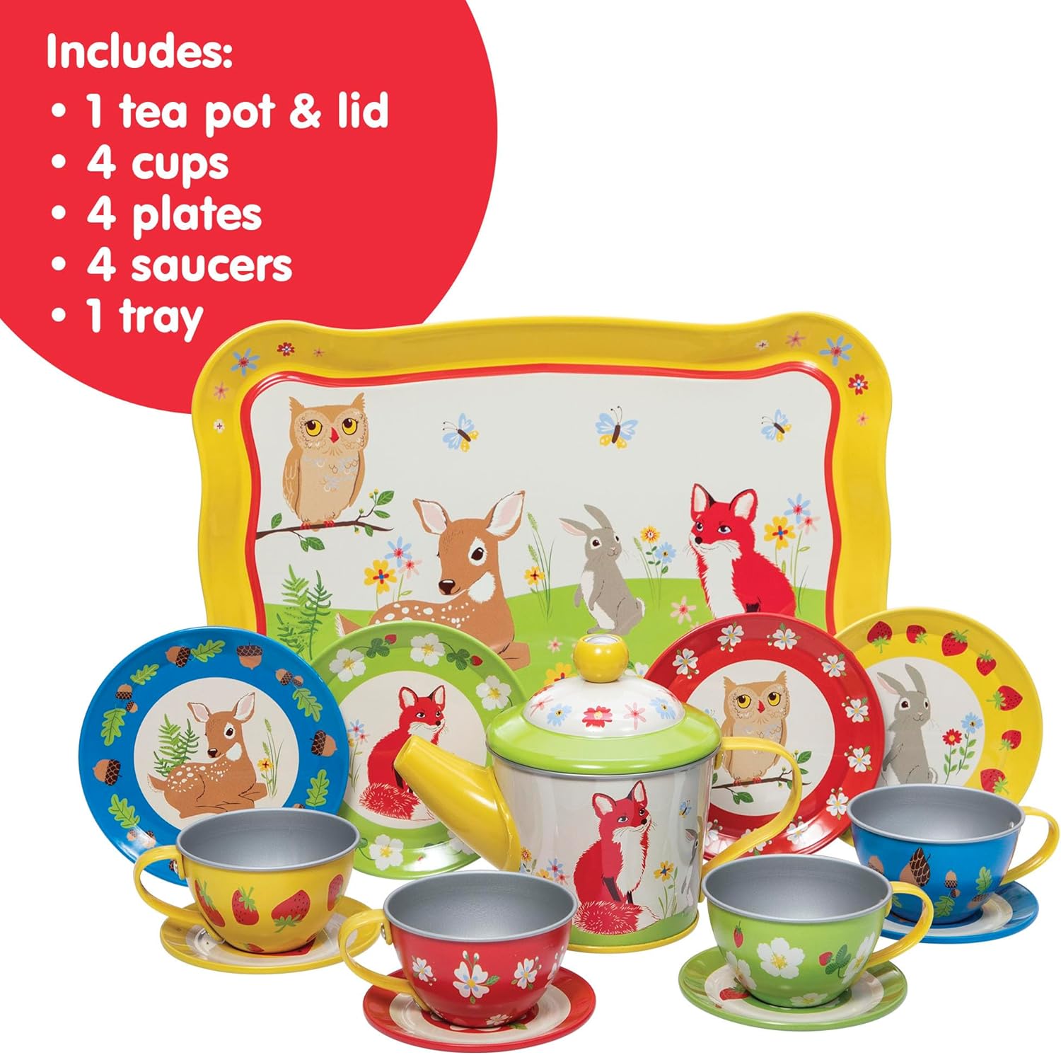 Schylling Forest Friends Tea Time Toy - Image 2